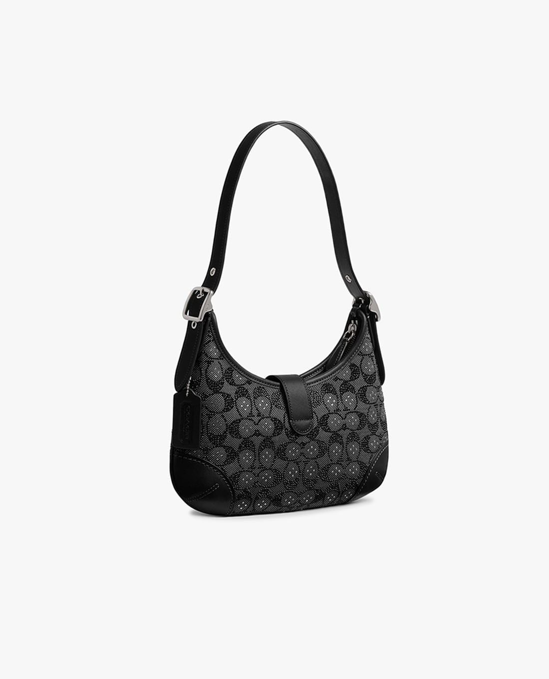  Túi Nữ Coach Hamptons Hobo Bag 'Black' 