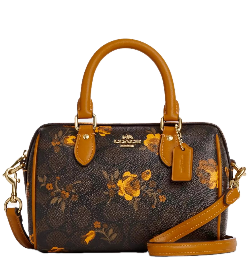 Túi Nữ Coach Mini Rowan Crossbody 'Walnut' 