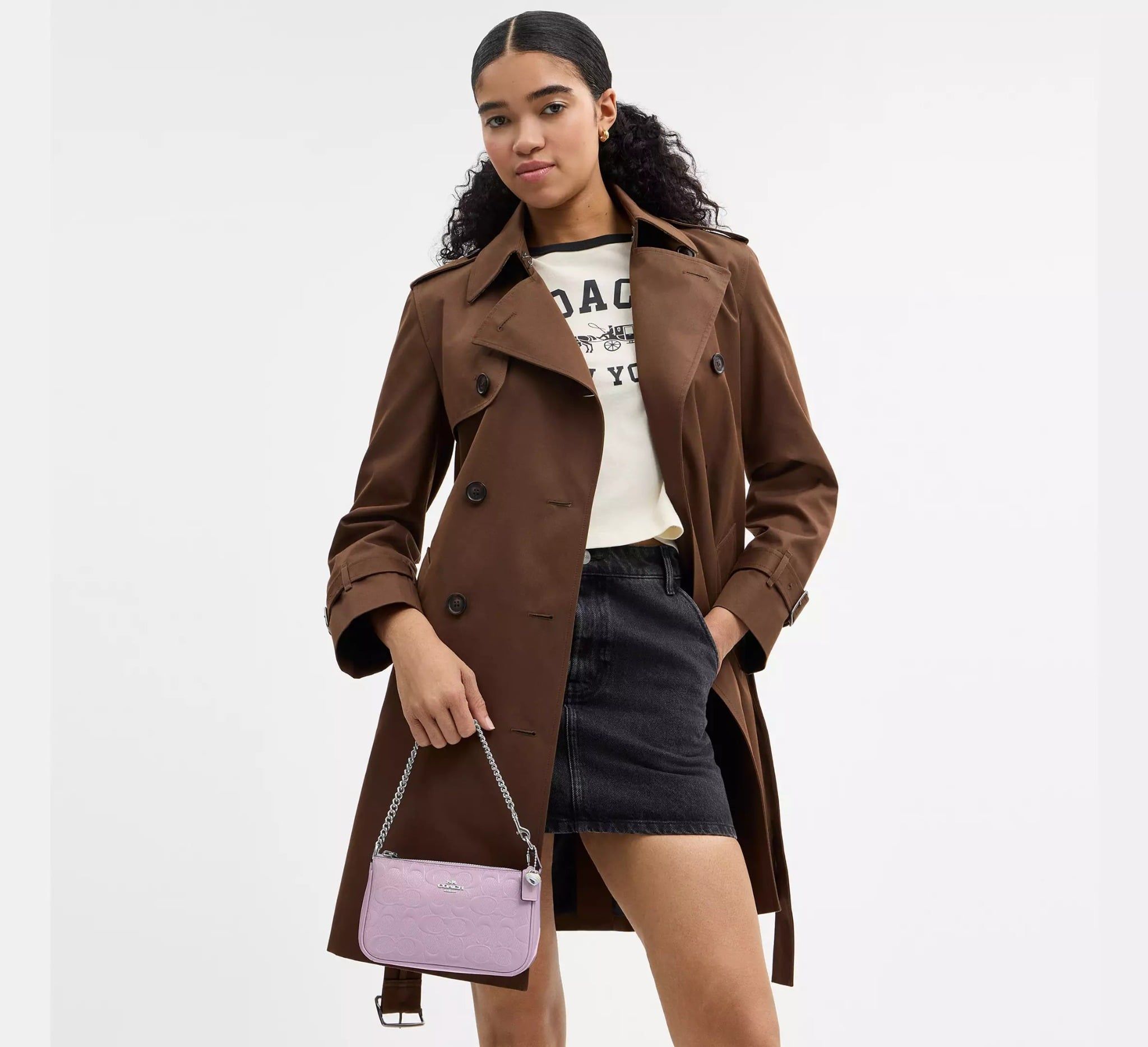  Túi Nữ Coach Nolita 19 Heart Charm 'Pink' 