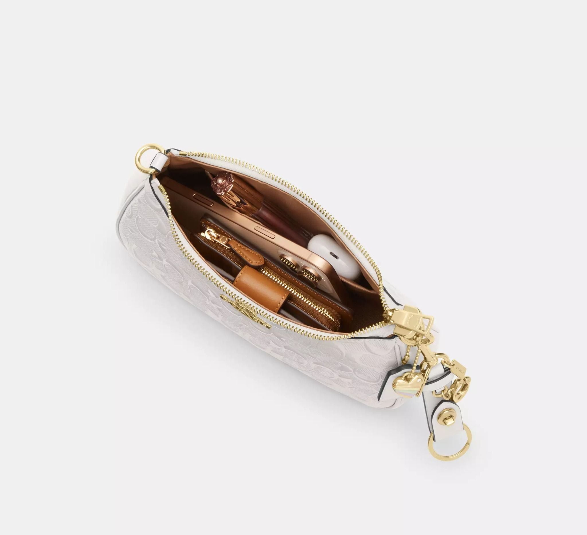  Túi Nữ Coach Teri Shoulder Bag 'Chalk' 