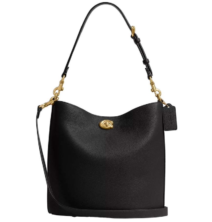  Túi Nữ Coach Willow Soft Bucket Bag 'Black' 