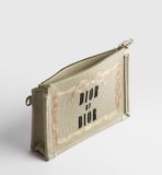  Túi Nữ Dior A5 Triangle Pouch 'Beige' 