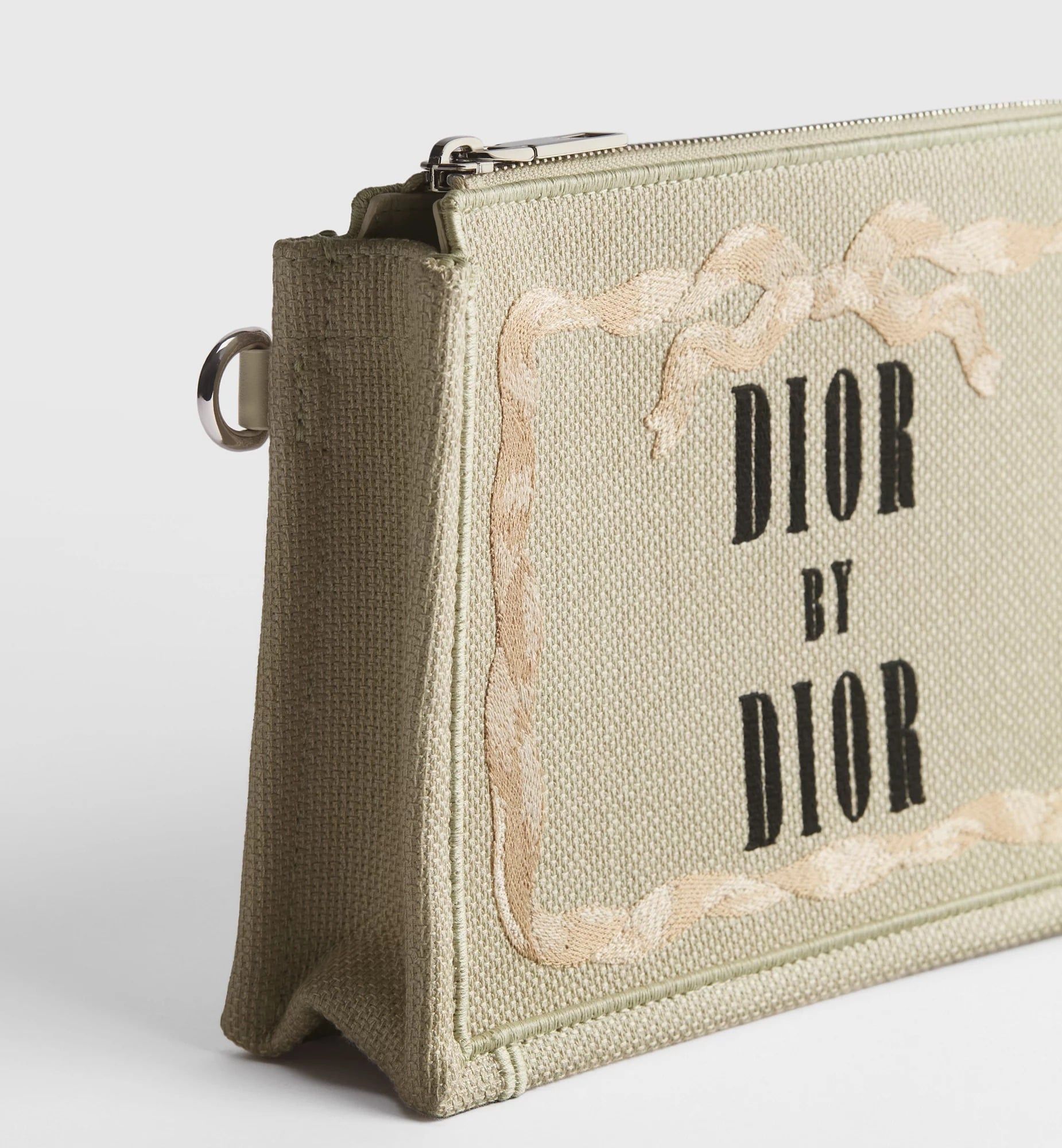  Túi Nữ Dior A5 Triangle Pouch 'Beige' 