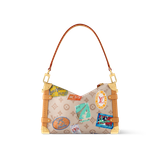  Túi Nữ Louis Vuitton Side MM Trunk Bag 'Dune' 