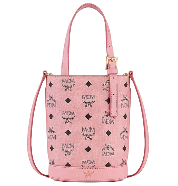  Túi Nữ MCM Aren Bucket Tote 'Soft Pink' 
