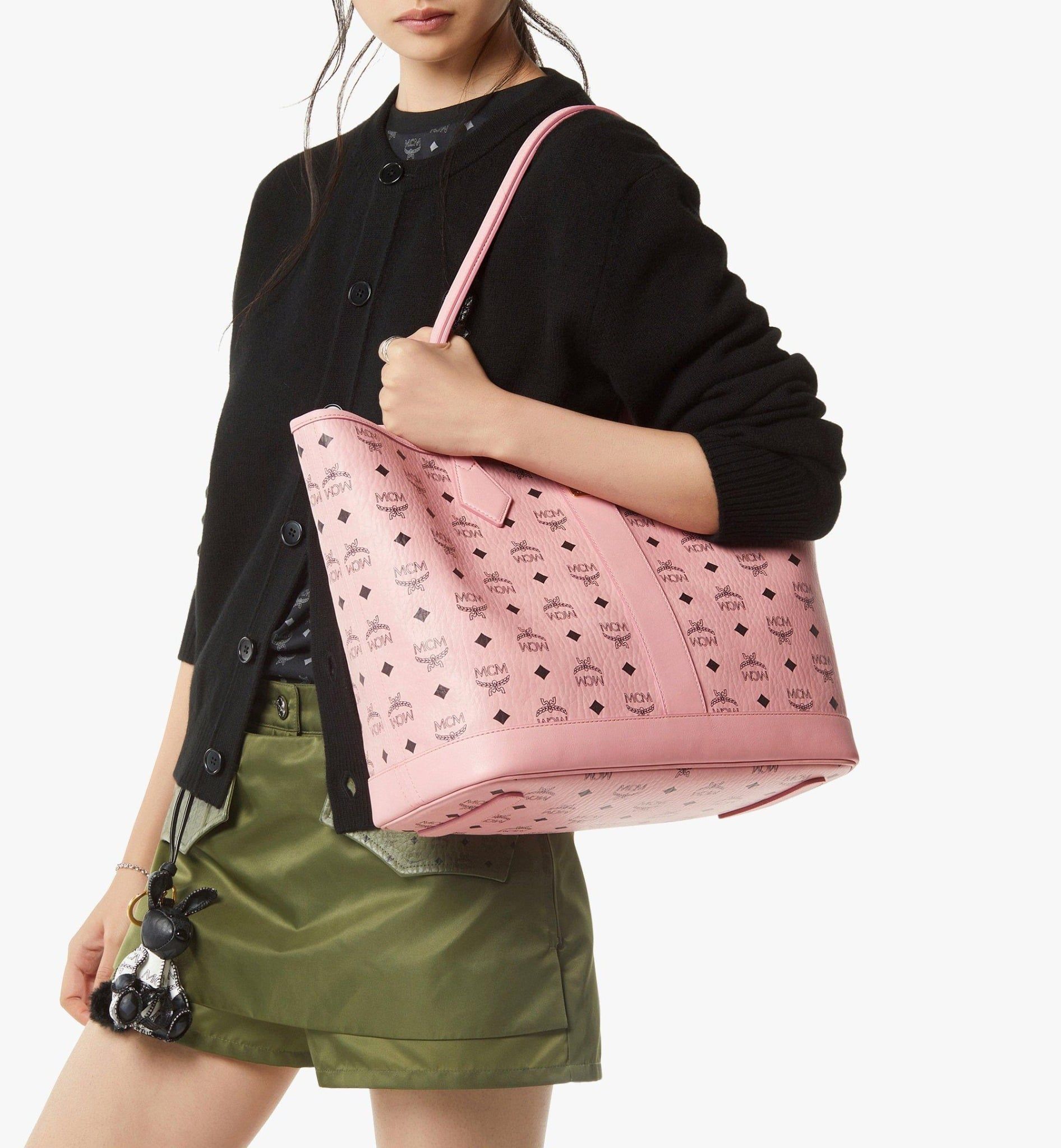  Túi Nữ MCM New Liz Shopper 'Soft Pink' 