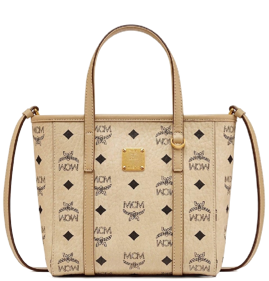  Túi Nữ MCM Toni Top-Zip Shopper 'Beige' 