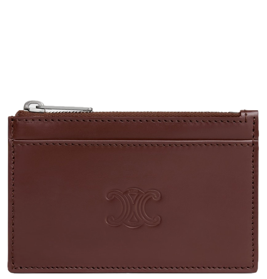  Ví Celine Zipped Card Holder 'Chestnut' 
