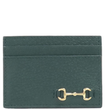  Ví Gucci Leather Card Holder 'Green' 