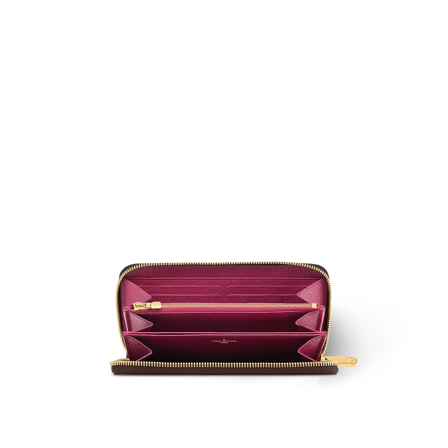  Ví Louis Vuitton Zippy Wallet 'Brown Fuchsia' 