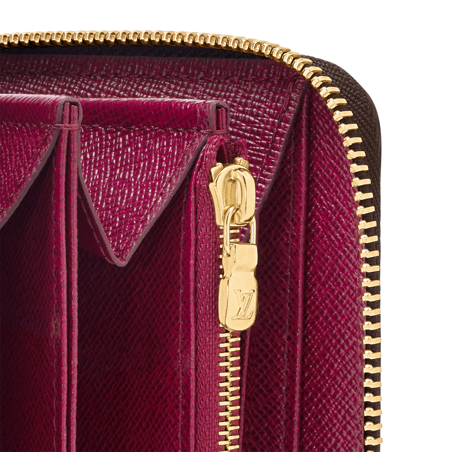  Ví Louis Vuitton Zippy Wallet 'Brown Fuchsia' 