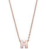  Vòng Cổ Nữ Hermes Mini Pop H 'Rose Dragée' 