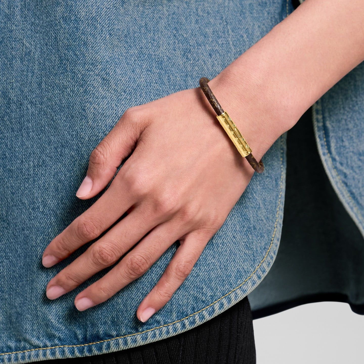  Vòng Tay Louis Vuitton LV Confidential 'Brown' 