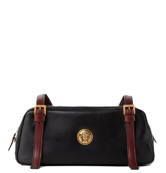  Túi Nữ Versace Emblème Nappa Bowling Bag 'Black' 