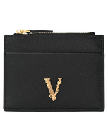  Ví Nữ Versace Grained Calfskin Virtus 'Black' 
