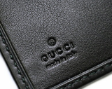  Ví Nam Gucci Bifold Signature Wallet 'Black' 