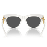  Kính Nữ Versace Cat Eye Ladies Sunglasses 'White' 