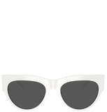  Kính Nữ Versace Cat Eye Ladies Sunglasses 'White' 