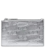  Ví Balenciaga Leather Card Holde 'Silver' 