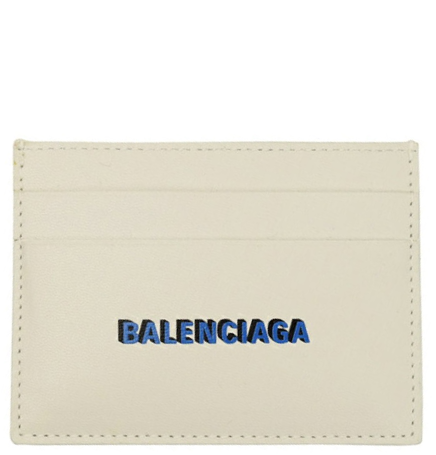  Ví Balenciaga Leather Card Holder 'Beige' 