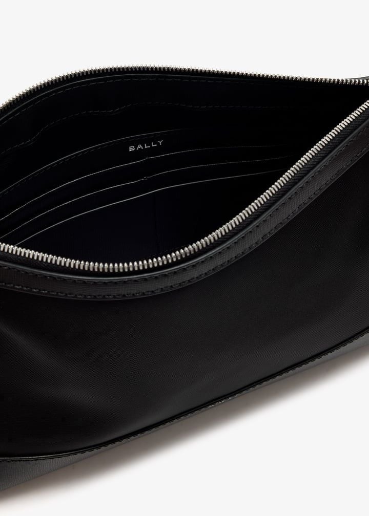  Ví Bally Clutch Leather 'Black' 
