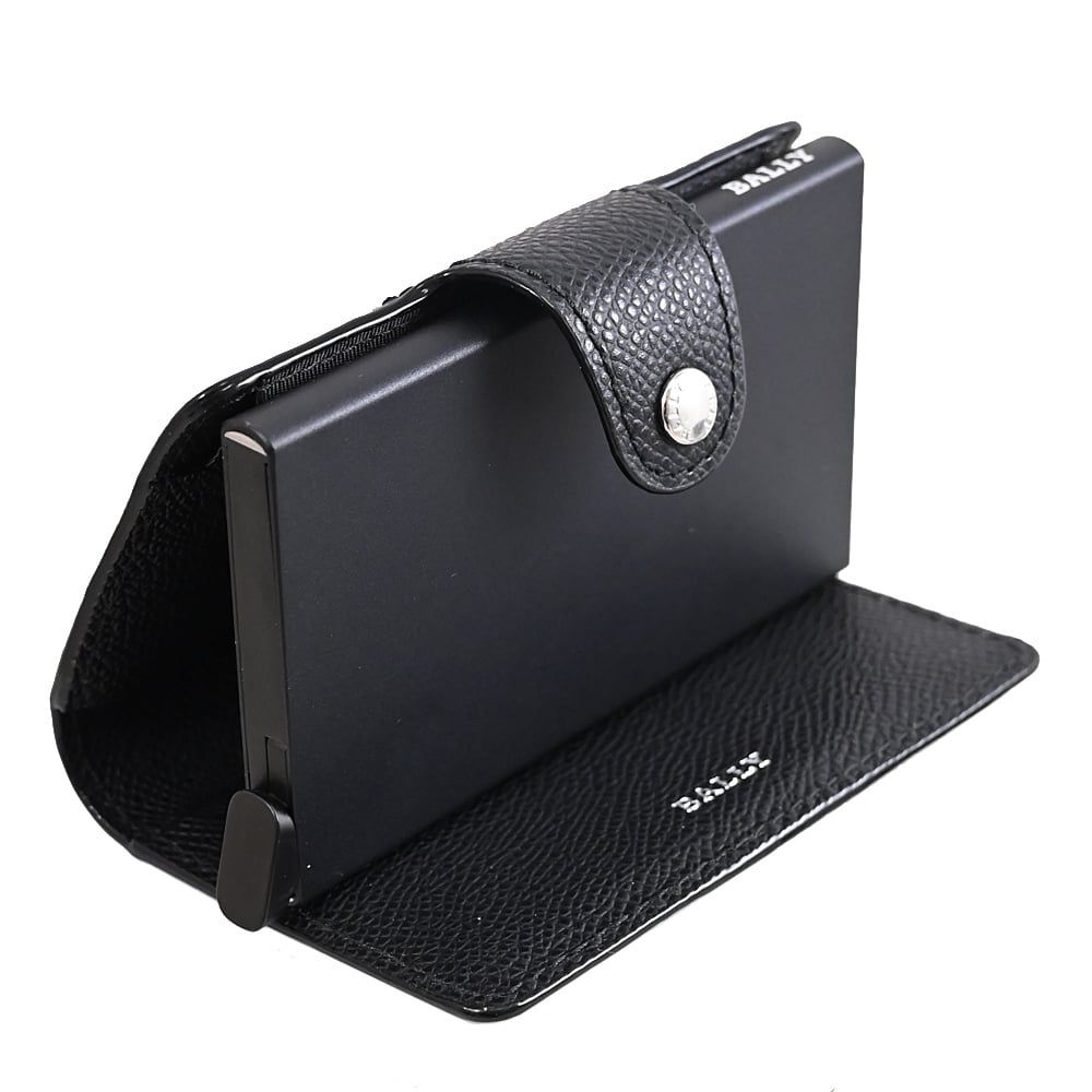  Ví Bally Leather Wallet 'Black' 