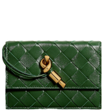  Ví Bottega Veneta Andiamo Zipped Card Case 'Basil' 