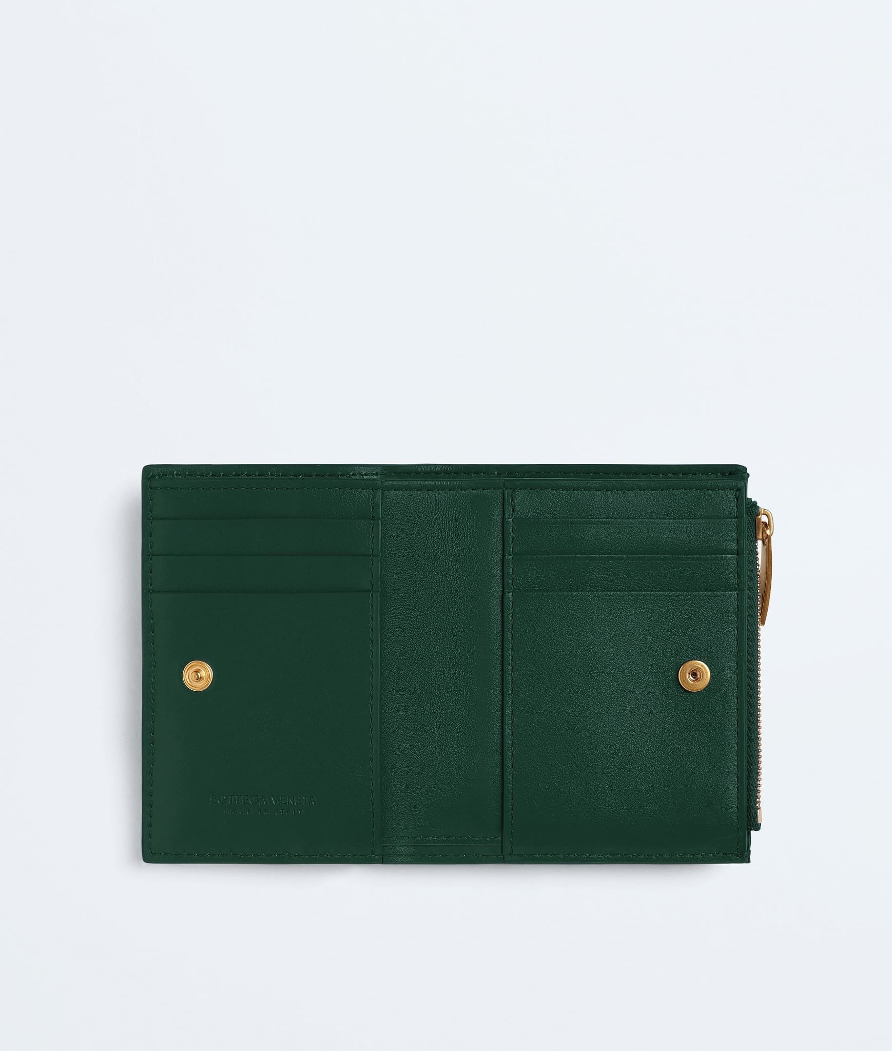  Ví Bottega Veneta Cassette Bi-Fold Wallet 'Green' 