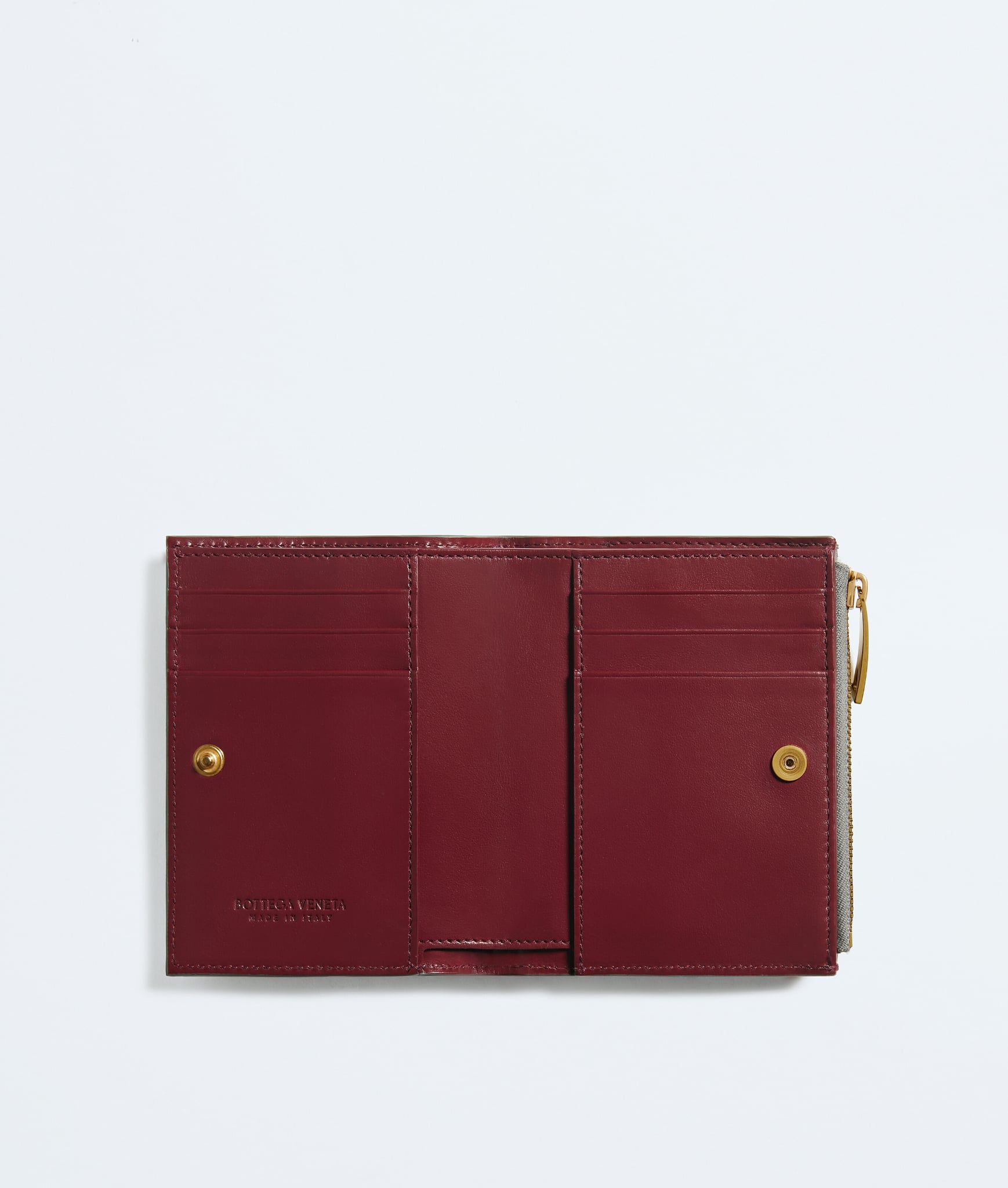  Ví Bottega Veneta Intrecciato Bi-Fold Wallet 'Basalt' 