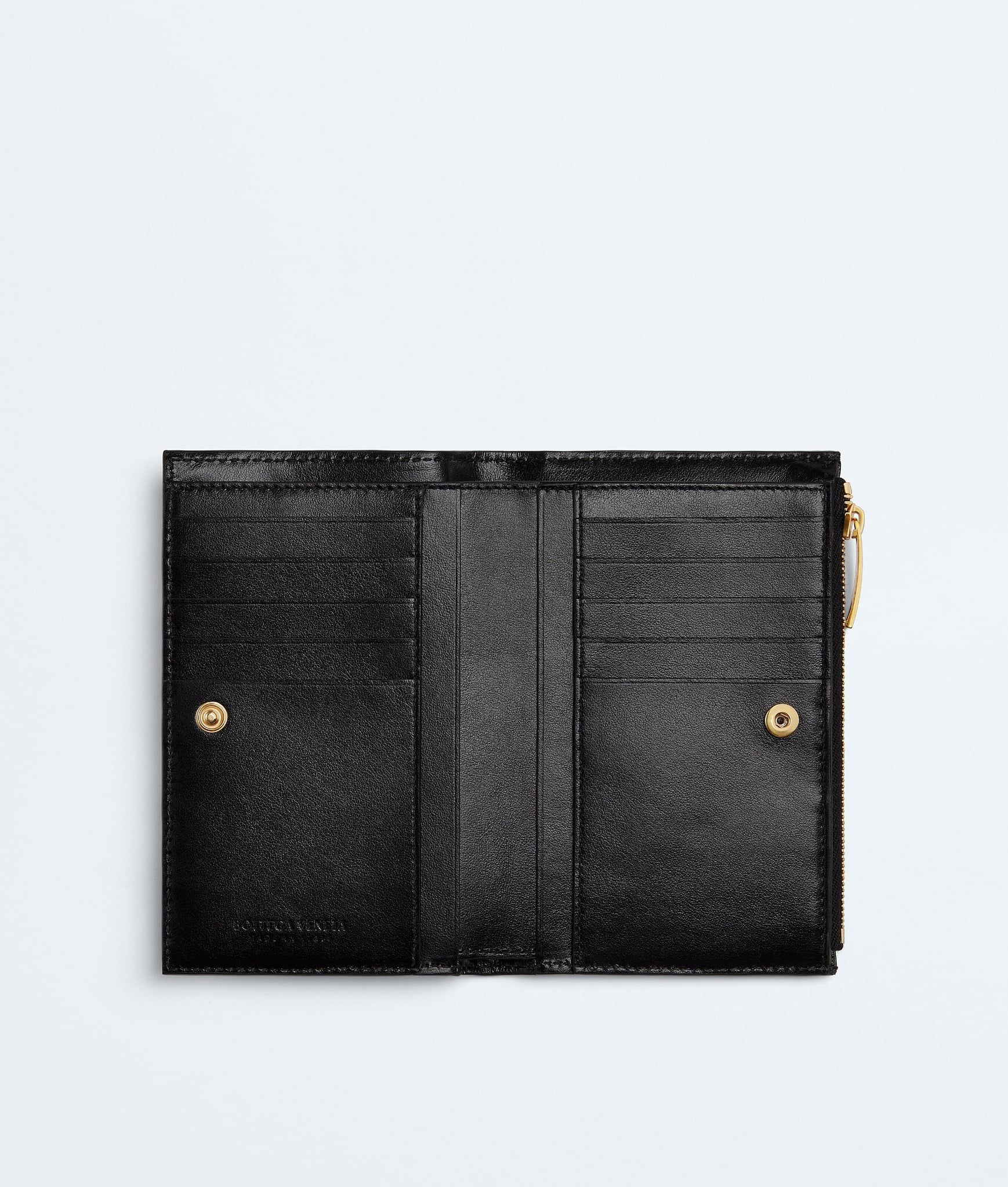  Ví Bottega Veneta Intrecciato Bi-Fold Wallet 'Black' 