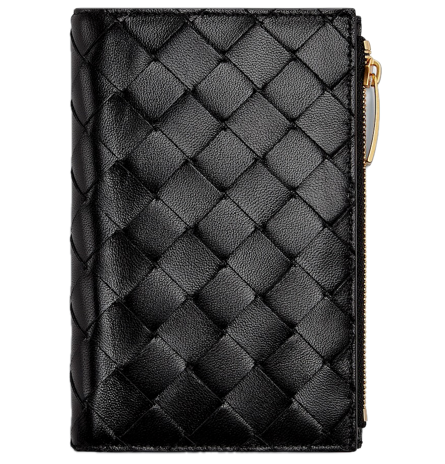  Ví Bottega Veneta Intrecciato Bi-Fold Wallet 'Black' 