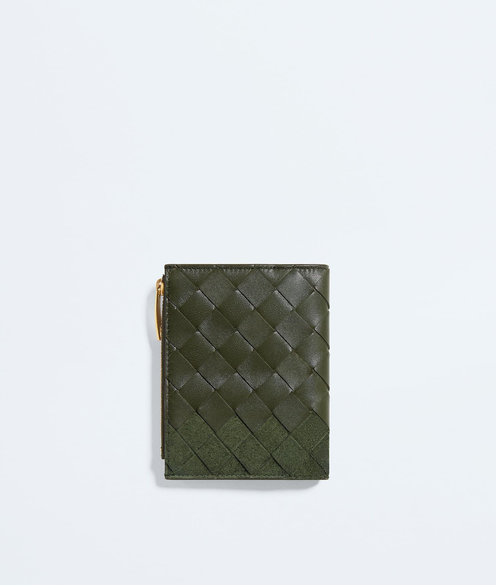  Ví Bottega Veneta Intrecciato Bi-Fold Wallet 'Green' 