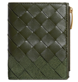  Ví Bottega Veneta Intrecciato Bi-Fold Wallet 'Green' 