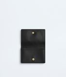  Ví Bottega Veneta Intrecciato Card Case 'Black' 