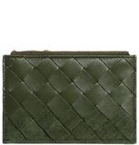  Ví Bottega Veneta Intrecciato Card Case 'Green' 
