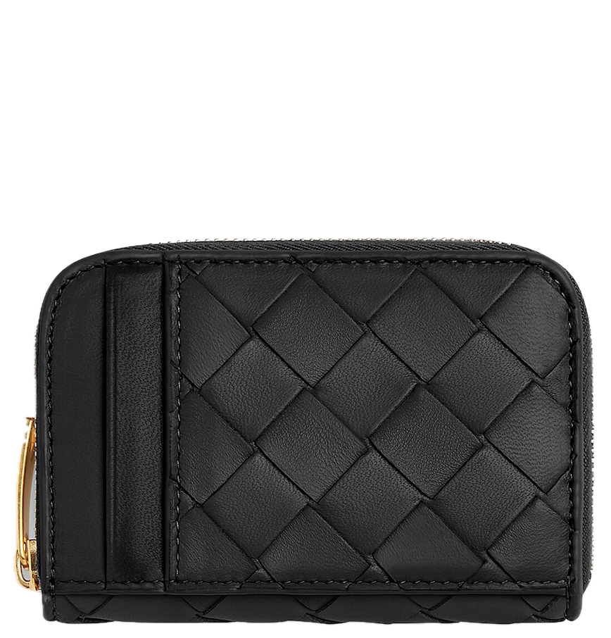  Ví Bottega Veneta Intrecciato Coin Purse 'Black' 