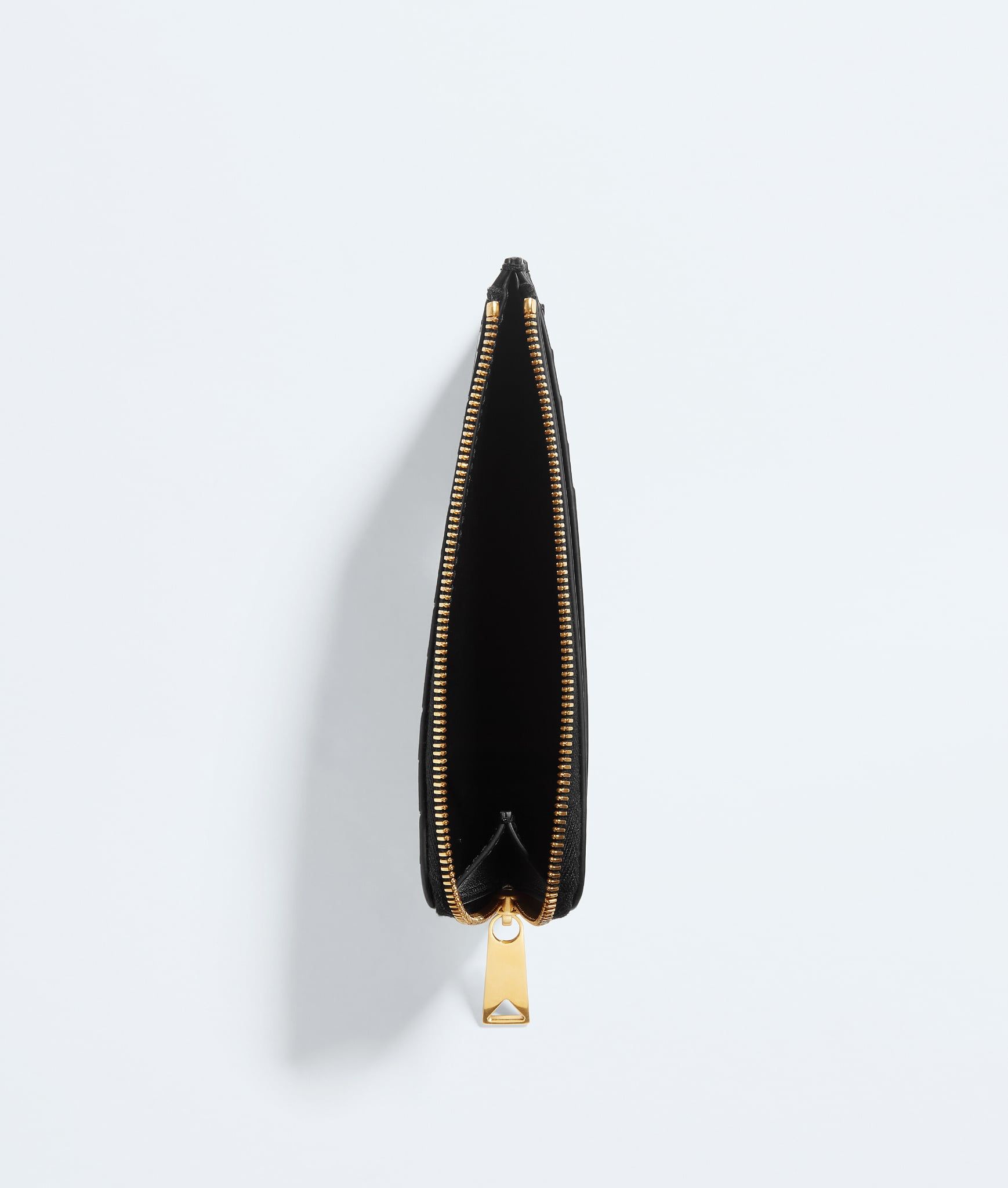  Ví Bottega Veneta Intrecciato Zipped Card Case 'Black' 