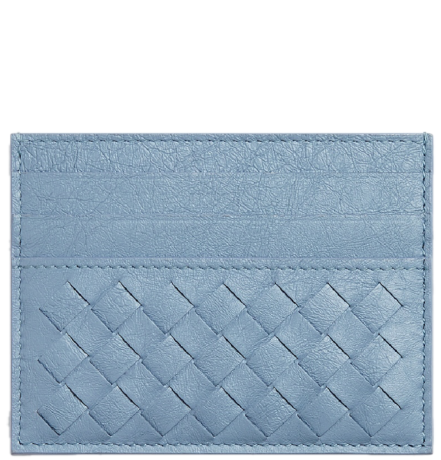  Ví Bottega Veneta Woven Mycelium Card Case 'Mineral' 