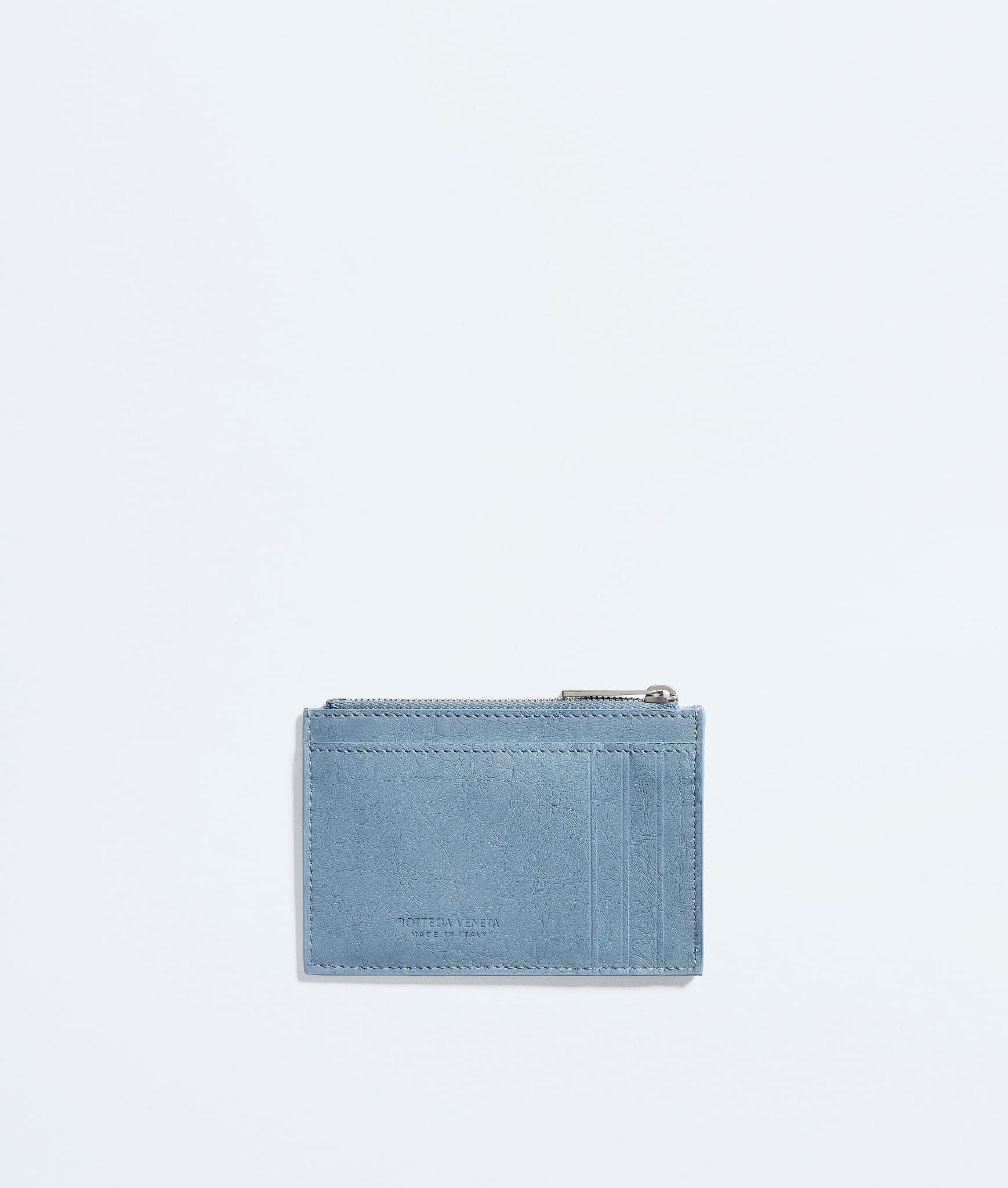  Ví Bottega Veneta Woven Mycelium Card Case 'Mineral' 