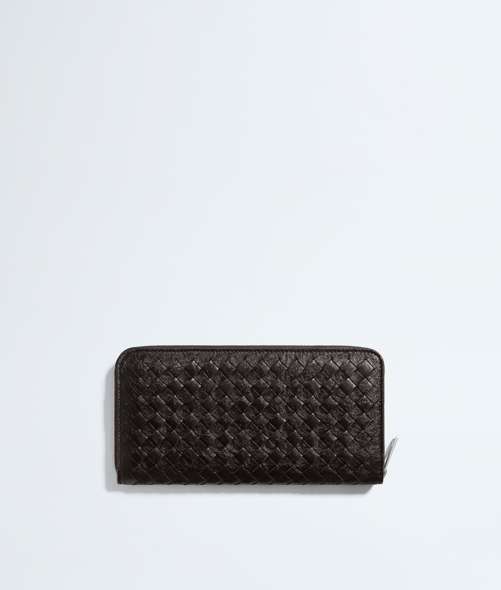 Ví Bottega Veneta Woven Mycelium Wallet 'Espresso' 