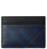  Ví Burberry Check Card Holder 'Navy' 