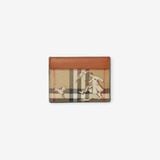  Ví Burberry Check Mates Card Case 'Beige' 