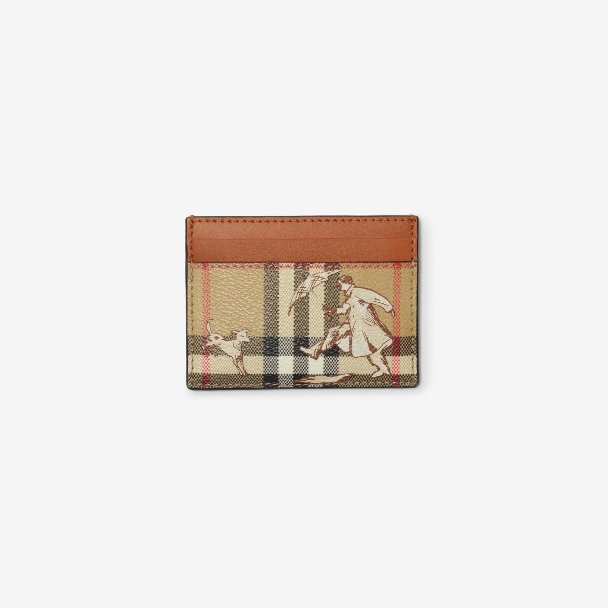  Ví Burberry Check Mates Card Case 'Beige' 