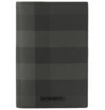 Ví Burberry Check Passport Holder 'Grey' 