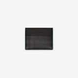  Ví Burberry City Check Card Case 'Grey' 