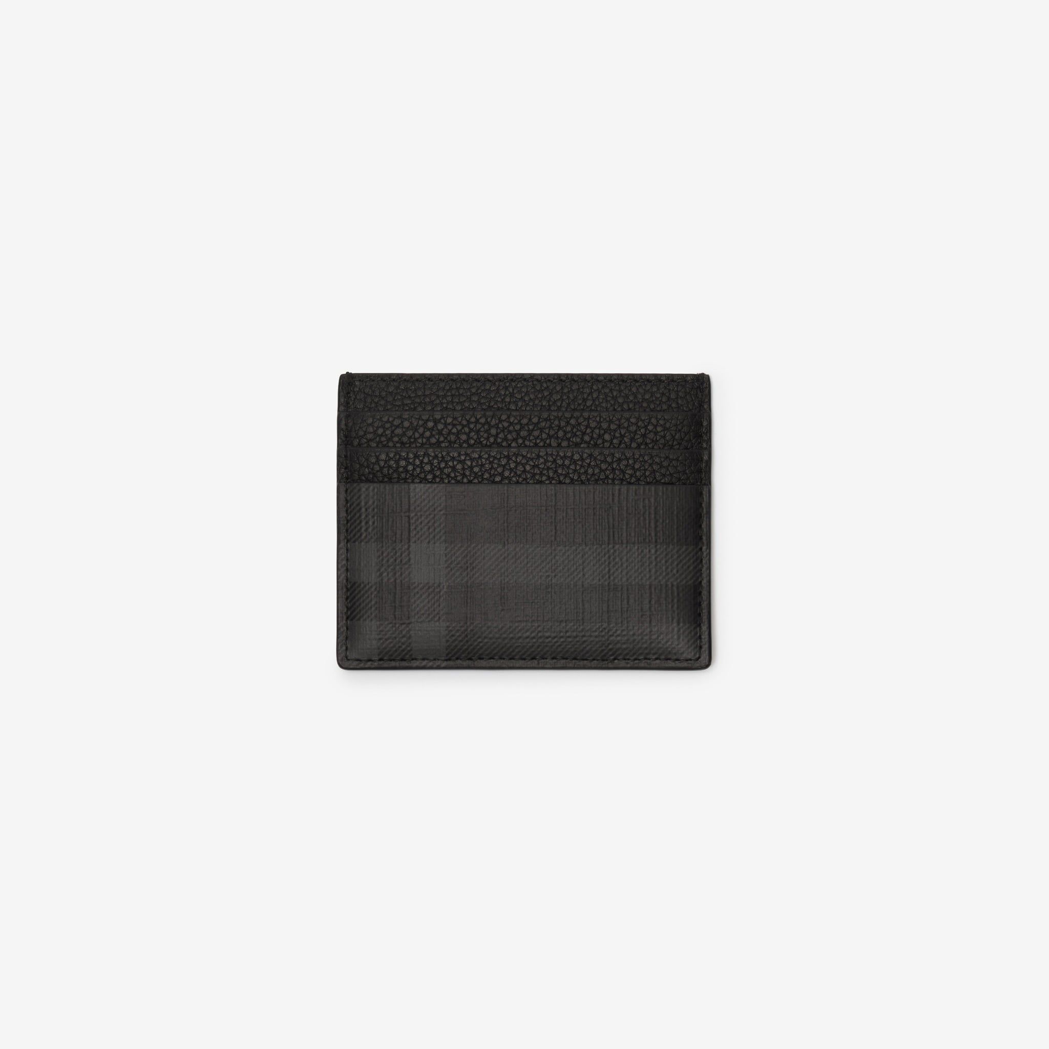  Ví Burberry City Check Card Case 'Grey' 