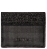  Ví Burberry City Check Card Case 'Grey' 