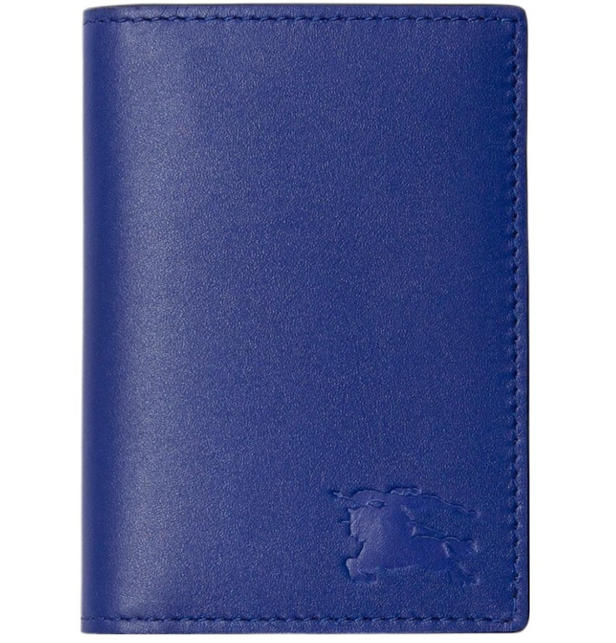  Ví Burberry Leather Wallet 'Blue' 