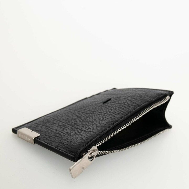  Ví Burberry Leather Zip Card Case 'Black' 
