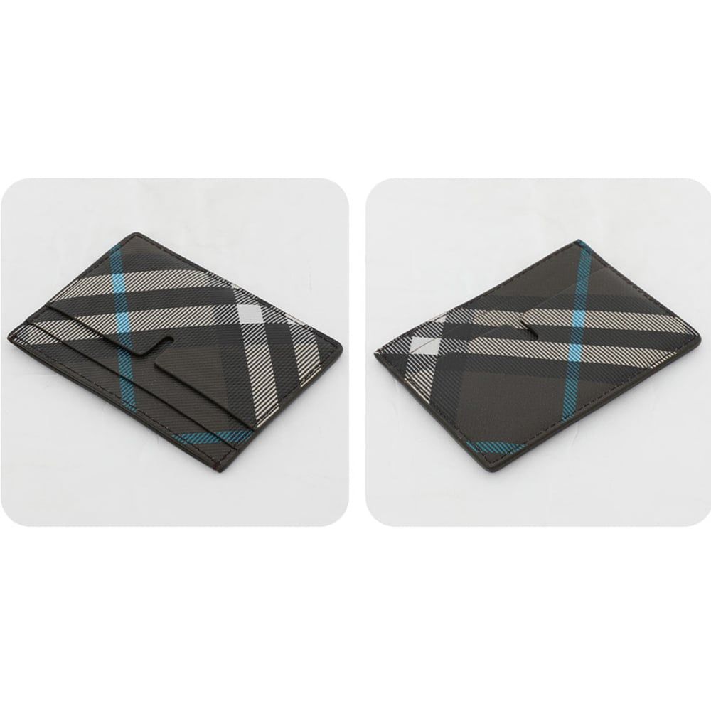  Ví Burberry Monogram Card Case 'Grey' 